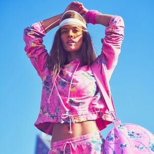 LoveShackFancy x Beach Riot Sweatsuit size XS